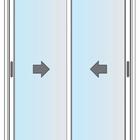 Porta De Correr Sacada Mista Em Alumínio 2 Folhas Branco - 21