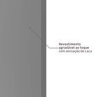 Kit Correr com Batente de 12 a 19cm e Folha de Porta Lacca Touch Urban Direito ou Esquerdo 2,10x0,72 Vivace Plus Artens