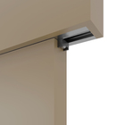 Kit Correr com Batente de 12 a 19cm e Folha de Porta Lacca Touch Cappucino Direito ou Esquerdo 2,10x0,82 Artens