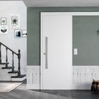 Kit Correr com Batente de 12 a 19cm e Folha de Porta Lacca Touch Bianco Direito ou Esquerdo 2,10x0,82 Vivace Plus Artens