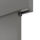 Kit Correr com Batente de 12 a 19cm e Folha de Porta Lacca Touch Grafite Direito ou Esquerdo 2,10x1,02 Artens