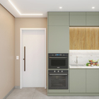 Kit Correr com Batente de 12 a 19cm e Folha de Porta Lacca Touch Bianco Direito ou Esquerdo 2,10x1,02 Vivace Plus Artens