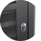 Porta De Correr Suspensa 210x100cm Veneziana Dir L.25 Brimak