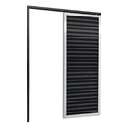 Porta De Correr Suspensa 210x100cm Veneziana Esq L.25 Brimak