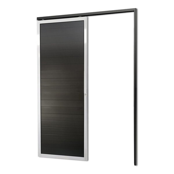 Porta De Correr Suspensa 210x70cm Lambril Dir L.25 Brimak Abertura