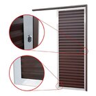 Porta De Correr Suspensa 210x70cm Veneziana Dir L.25 Brimak A