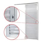 Porta De Correr Suspensa 210x70cm Veneziana Dir L.25 Brimak A