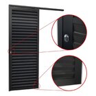 Porta De Correr Suspensa 210x70cm Veneziana Esq L.25 Brimak A