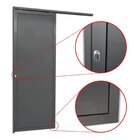 Porta De Correr Suspensa 210x80cm Lambril Esq L.25 Brimak Cin