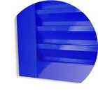 Porta De Correr Suspensa 210x80cm Meia Veneziana Meia Vidro D