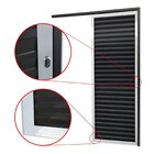 Porta De Correr Suspensa 210x80cm Veneziana Dir L.25 Brimak M