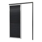 Porta De Correr Suspensa 210x80cm Veneziana Dir L.25 Brimak M