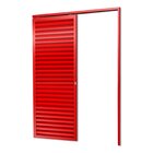 Porta De Correr Suspensa 210x80cm Veneziana Dir L.25 Brimak V