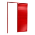 Porta De Correr Suspensa 210x80cm Veneziana Esq L.25 Brimak V