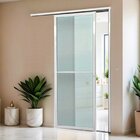 Porta De Correr Suspensa 210x80cm Vidrao Dir L.25 Brimak Aber