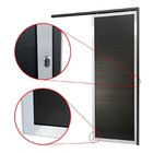 Porta De Correr Suspensa 210x90cm Lambril Dir L.25 Brimak Abe