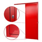 Porta De Correr Suspensa 210x90cm Lambril Dir L.25 Brimak Abe