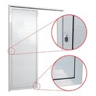 Porta De Correr Suspensa 210x90cm Lambril Esq L.25 Brimak Abe