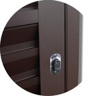 Porta De Correr Suspensa 210x90cm Veneziana Esq L.25 Brimak A