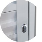 Porta De Correr Suspensa 210x90cm Veneziana Esq L.25 Brimak A