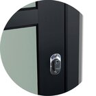 Porta De Correr Suspensa 210x90cm Vidrao Dir L.25 Brimak Aber