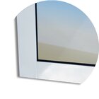 Porta De Correr Suspensa 210x90cm Vidrao Esq L.25 Brimak Aber