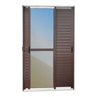 Porta De Correr Venez. 3 Folhas Moveis 210 X 120 Elite Com Fe