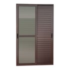 Porta De Correr Venez. 3 Folhas Moveis 210 X 120 Elite Com Fe
