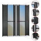 Porta De Correr Venez. 6 Folhas Moveis 210 X 200 Elite Com Fe