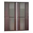 Porta De Correr Venez. 6 Folhas Moveis 210 X 240 Elite Com Fe