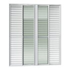 Porta De Correr Venez. 6 Folhas Moveis 210 X 240 Elite Com Fe