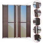 Porta De Correr Venez. 6 Folhas Moveis 210 X 240 Elite Com Fe