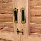 Porta De Correr Veneziana Madeira 6 Folhas Madersilva 2,15mx2