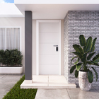 Porta com Batente de Giro 13 a 17cm Sarrafeada Lucerna Plus Branco Direito ou Esquerdo 2,10x0,90x4.1 Ipumirim