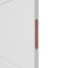 Porta com Batente de Giro 13 a 17cm Sarrafeada Lucerna Plus Branco Direito ou Esquerdo 2,30x0,70x4.1 Ipumirim