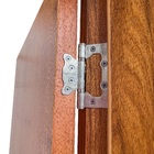 Porta com Batente de Giro 15 a 19cm Sarrafeada Lisa Louro Freijó Natural Direito ou Esquerdo 2,40x0,60m Ipumirim