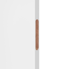 Porta com Batente de Giro 17 a 21cm Sarrafeada Lisa Laca Branco Direito ou Esquerdo 2,30x0,70x4.1 Ipumirim