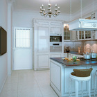 Porta de Giro Postigo e Lambri Alumínio Pintado Branco 2,10x0,80m Lado Esquerdo Linha Home 3A Alumínio