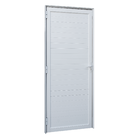 Porta Lambril de Giro Alumínio Branco 2,14x0,76m Lado Direito Linha Vivace Artens
