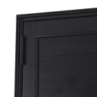 Porta Lambril de Giro Alumínio Preto 2,14x0,76m Lado Direito Linha Vivace Artens