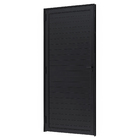 Porta Lambril de Giro Alumínio Preto 2,14x0,76m Lado Direito Linha Vivace Artens