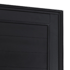 Porta Lambril de Giro Alumínio Preto 2,14x0,76m Lado Direito Linha Vivace Artens