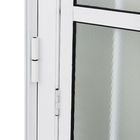 Porta Postigo de Giro Alumínio Branco com Vidro Mini Boreal 2,14x0,86m Lado Direito Linha Vivace Artens