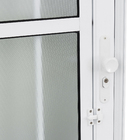 Porta Postigo de Giro Alumínio Branco com Vidro Mini Boreal 2,14x0,86m Lado Direito Linha Vivace Artens