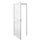 Porta Lambril de Giro Alumínio Branco 2,14x0,96m Lado Direito Linha Vivace Artens