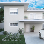 Porta Lambril de Giro Alumínio Branco 2,14x0,96m Lado Direito Linha Vivace Artens