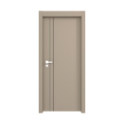 Kit Porta de Madeira de Giro Direito e Esquerdo Cappucino Line 210x90cm com Batente 12 a 19cm Vivace Plus Artens