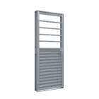 Porta De Giro De Aço Com Travessa 215 X 85 X 6,5 Cm Direita R