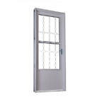 Porta De Giro Em Aço 215 X 85 X 14 Cm Postigo Esquerda Grade