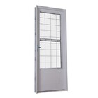 Porta De Giro Em Aço 215 X 85 X 14 Cm Postigo Esquerda Grade